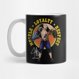 John Cena Hustle Loyalty Respect Mug